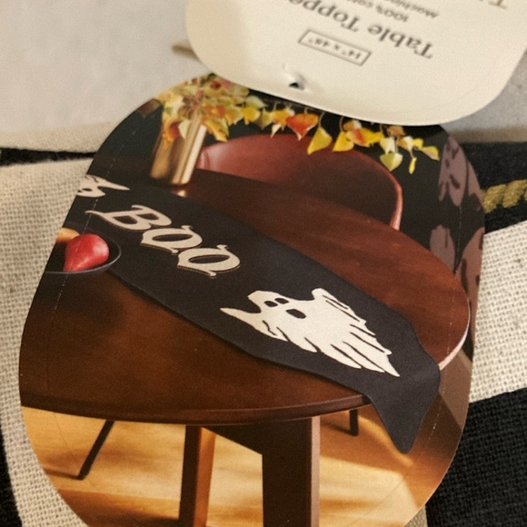 Target Threshold 2023 Halloween Boo Ghost Table Topper - Picture 1 of 6